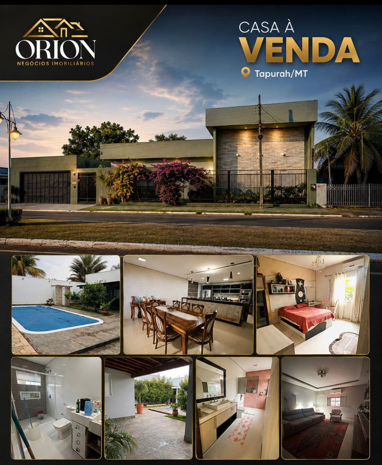 Casa completa a venda em Tapurah