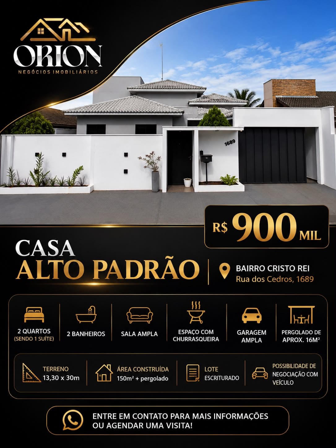 Casa a venda no Cristo Rei - Tapurah MT
