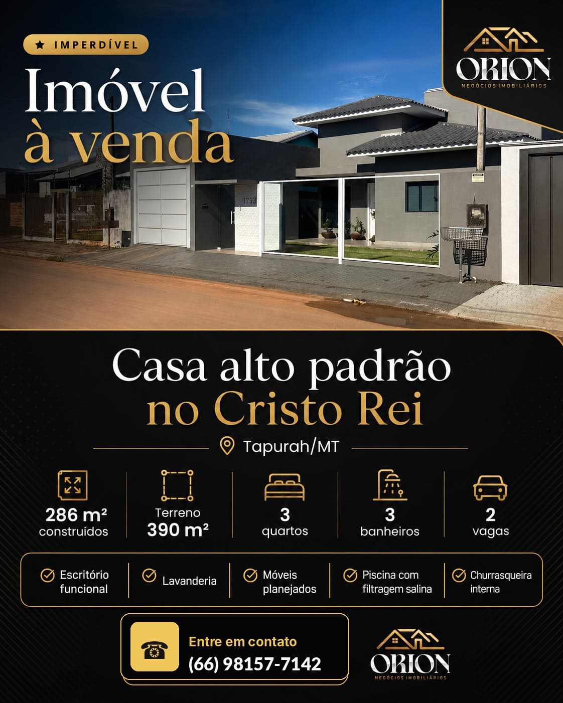 Casa a venda no Cristo Rei