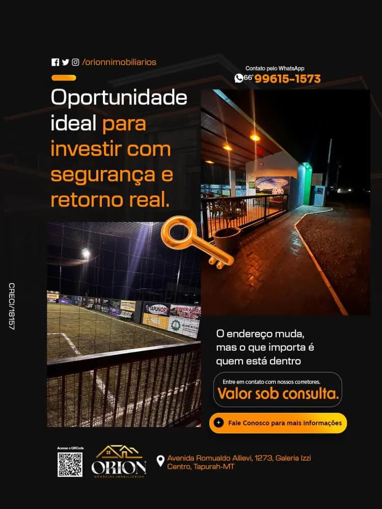 Imovel para investimento em Tapurah